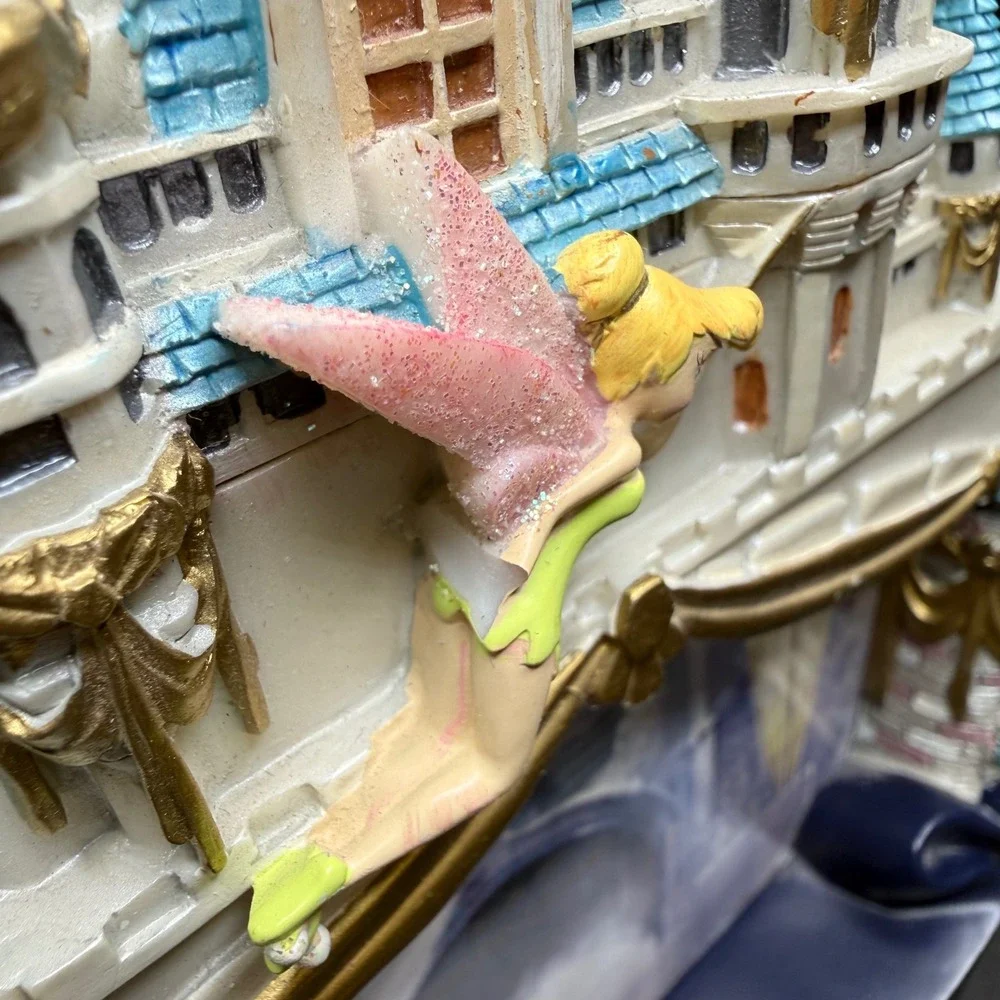 Walt Disney World Cinderella Castle Tinker Bell 4x6 Photo Frame 3D *See notes - Picture 6 of 6